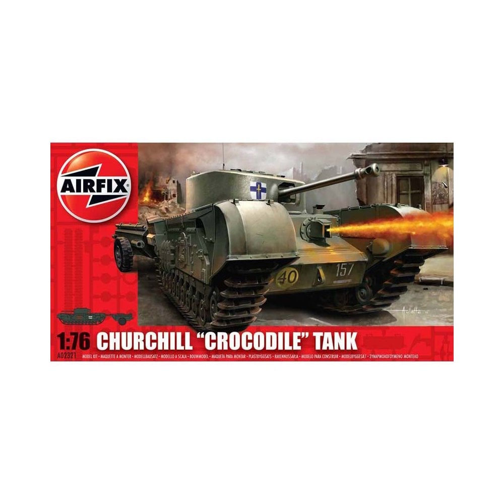1/76 Churchill Crocodile Tank Airfix A02321 1/76 Churchill Crocodile Tank Airfix A02321