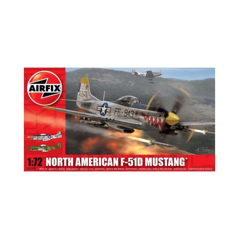 1/72 North American F-51D Mustang Airfix A02047