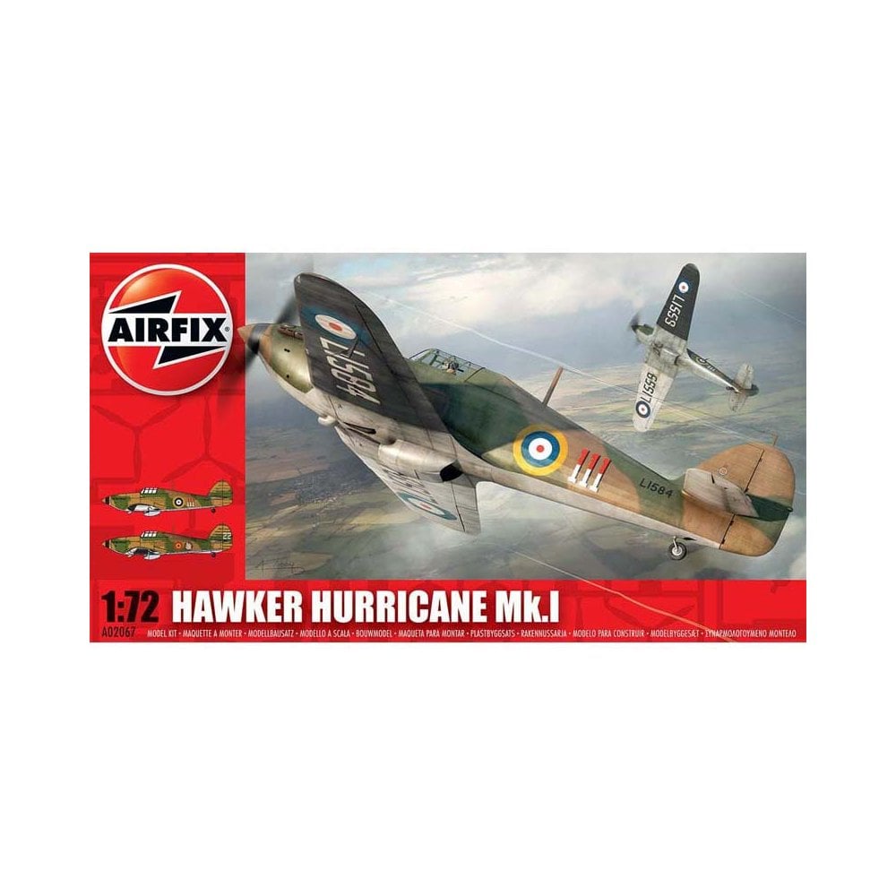 1/72 Hawker Hurricane MKI Early Airfix A02067 1/72 Hawker Hurricane MKI Early Airfix A02067