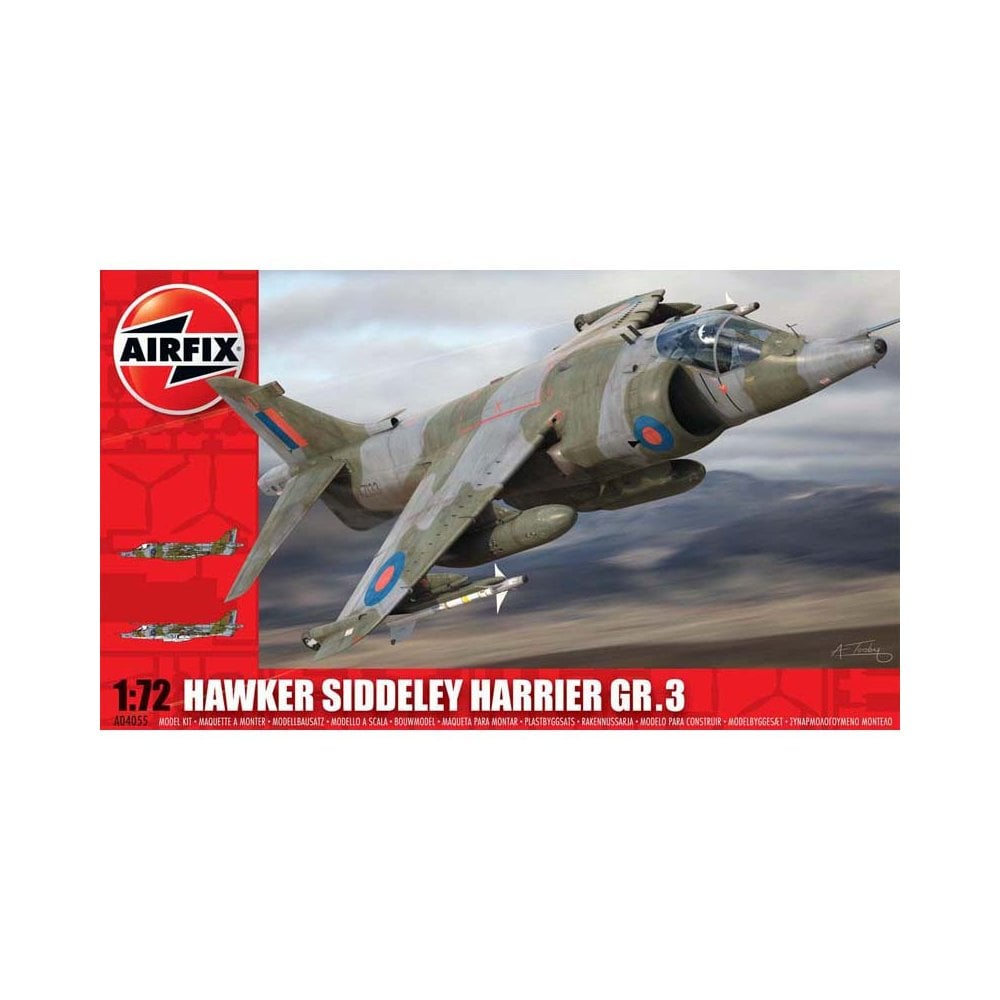 1/72 Hawker Siddeley Harrier GR3 Airfix A04055 1/72 Hawker Siddeley Harrier GR3 Airfix A04055