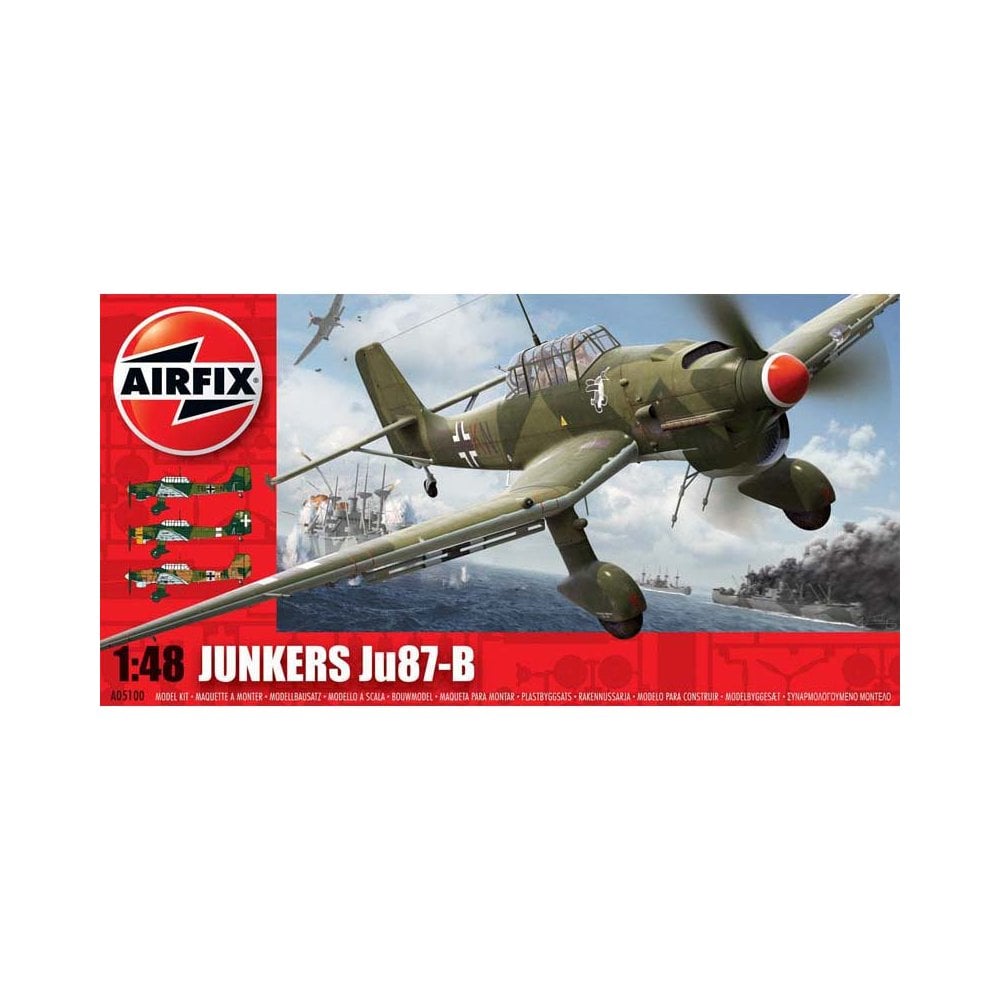 1/48 Junkers Ju87-B Stuka Airfix A05100-D 1/48 Junkers Ju87-B Stuka Airfix A05100-D