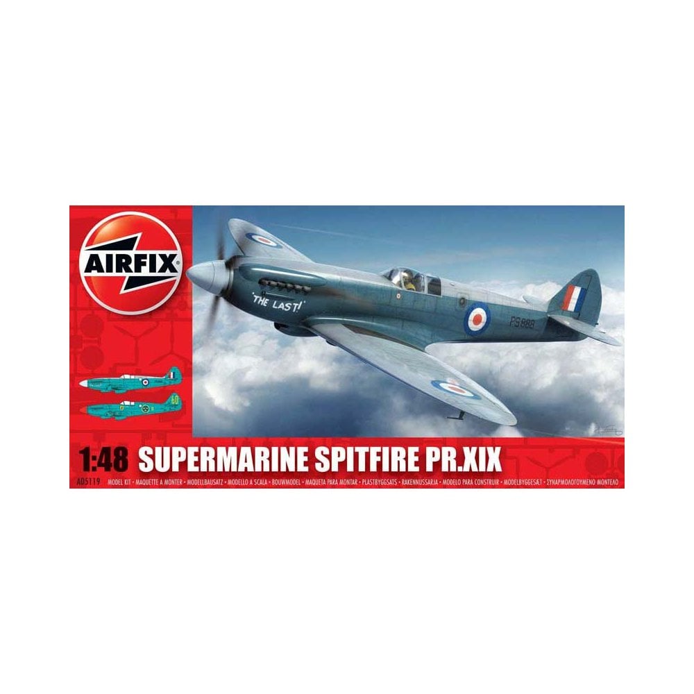 1/48 Supermarine Spitfire PRXIX Airfix A05119 1/48 Supermarine Spitfire PRXIX Airfix A05119