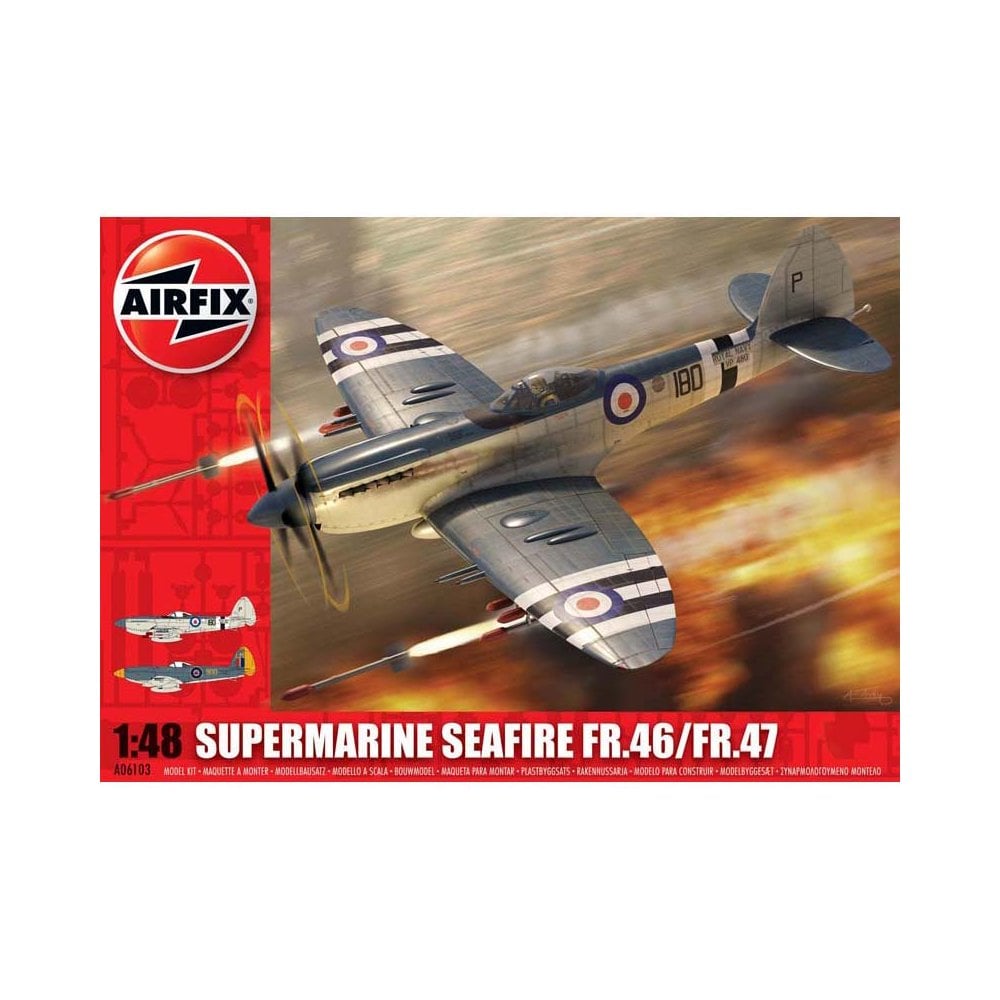 1/48 Supermarine Seafire FR.46/FR.47 Airfix A06103 1/48 Supermarine Seafire FR.46/FR.47 Airfix A06103