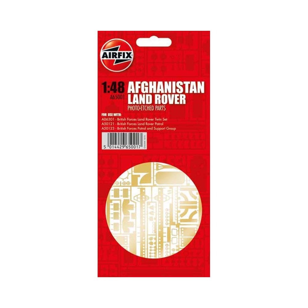 1/48 British Forces Land Rover Photo-etched Parts Airfix A65001 1/48 British Forces Land Rover Photo-etched Parts Airfix A65001