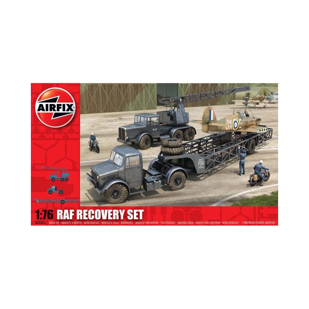 1/76 RAF Recovery Set Airfix A03305 1/76 RAF Recovery Set Airfix A03305