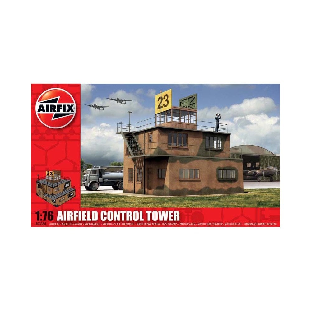 1/76 RAF Control Tower Airfix A03380-D 1/76 RAF Control Tower Airfix A03380-D
