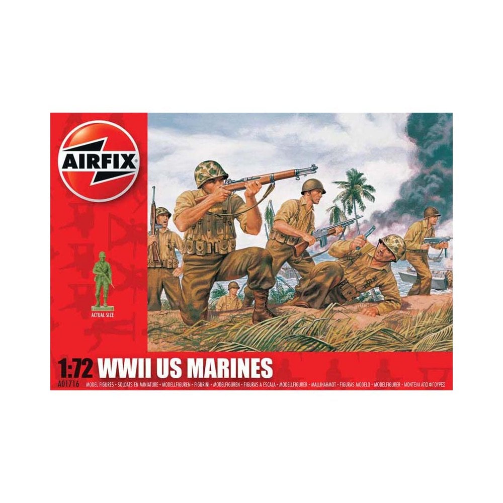 1/72 WWII US Marines Airfix A01716 1/72 WWII US Marines Airfix A01716