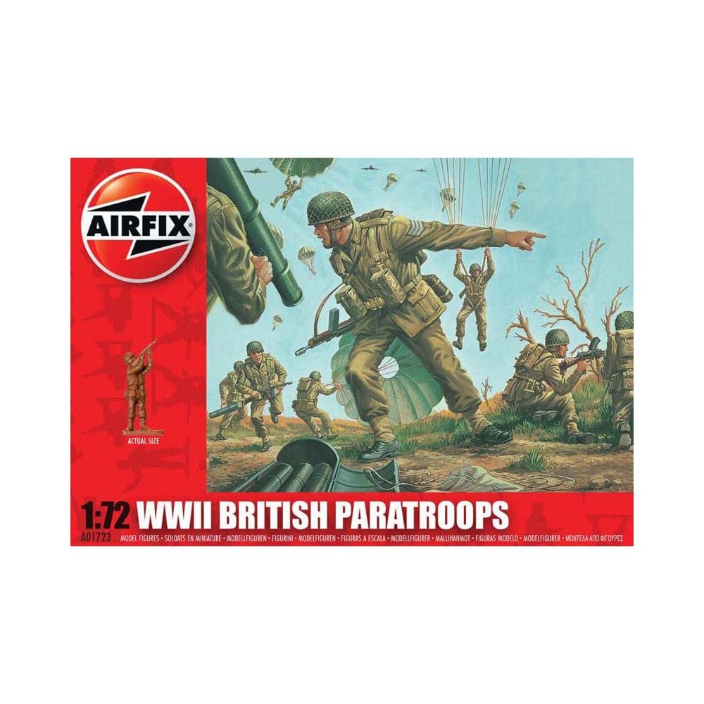 1/72 WWII British Paratroops Airfix A01723 1/72 WWII British Paratroops Airfix A01723
