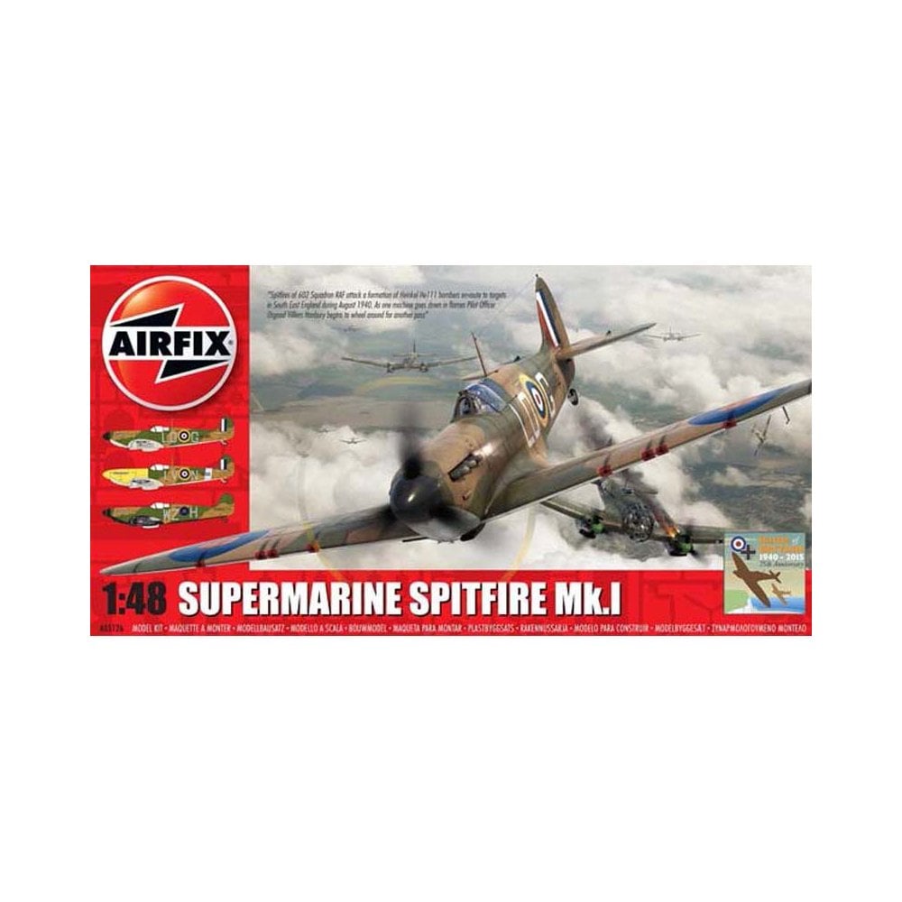 1/48 Supermarine Spitfire Mk.I Airfix A05126 1/48 Supermarine Spitfire Mk.I Airfix A05126