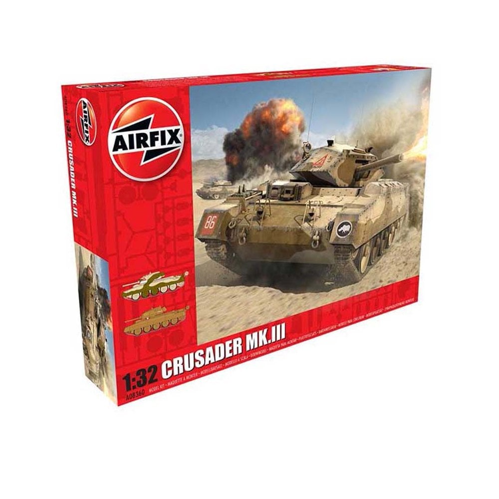 1/32 Crusader MkIII Tank Airfix A08360 1/32 Crusader MkIII Tank Airfix A08360