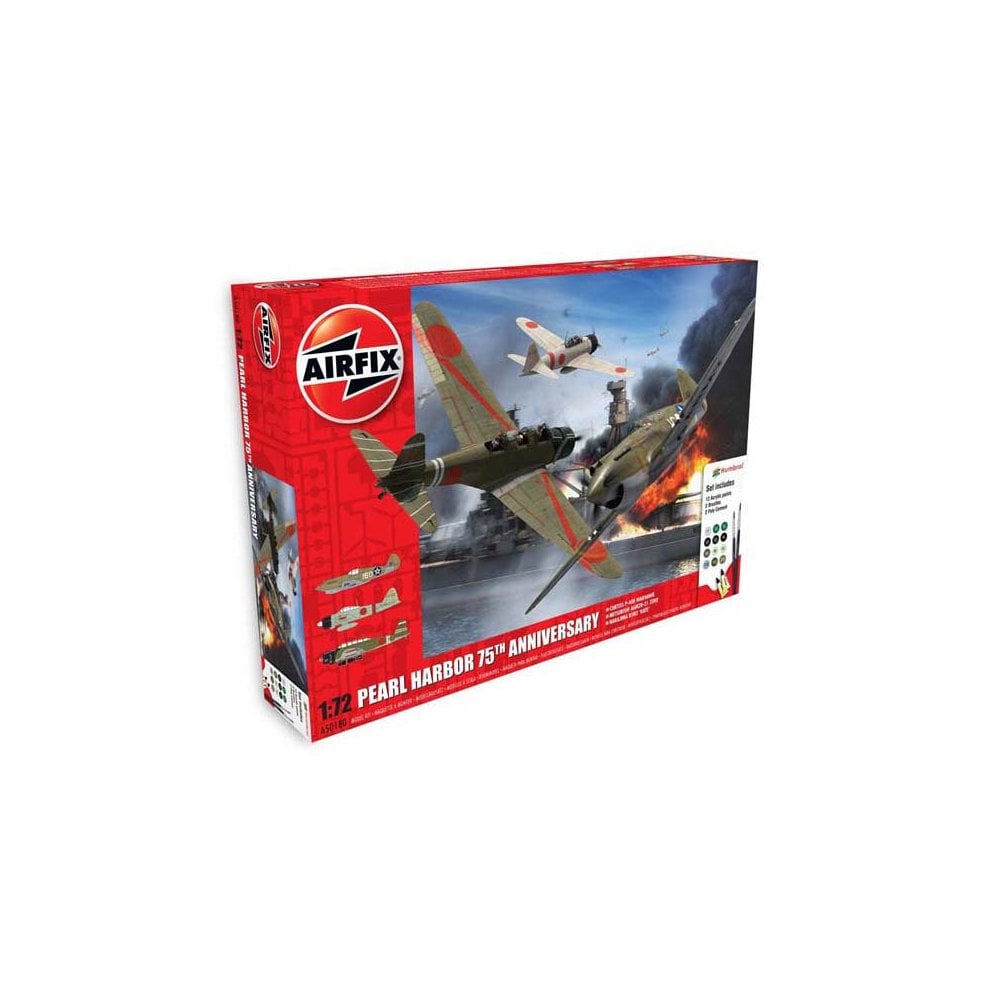 1/72 Pearl Harbor - 75th Anniversary Gift Set Airfix A50180 1/72 Pearl Harbor - 75th Anniversary Gift Set Airfix A50180
