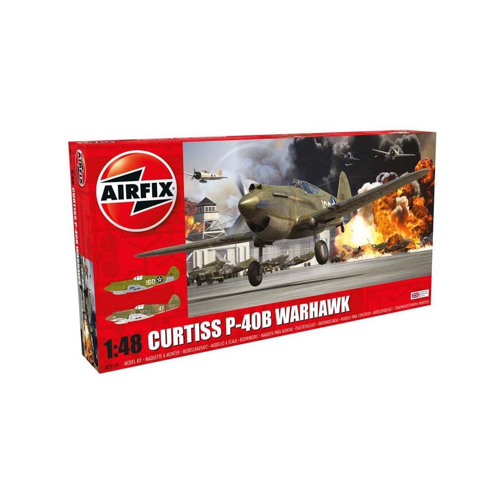 1/48 Curtiss P-40B Warhawk Airfix A05130 1/48 Curtiss P-40B Warhawk Airfix A05130