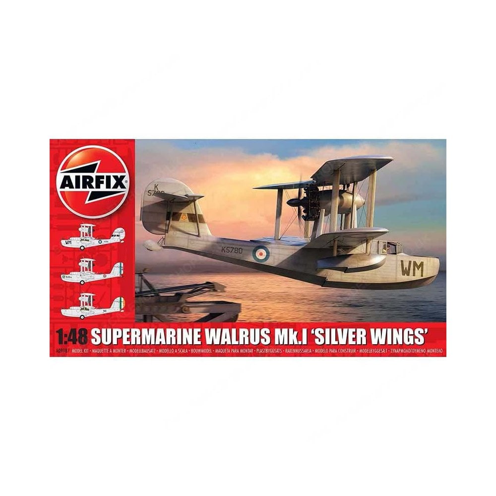 1/48 Supermarine Walrus Silver Wings Airfix A09187 1/48 Supermarine Walrus Silver Wings Airfix A09187