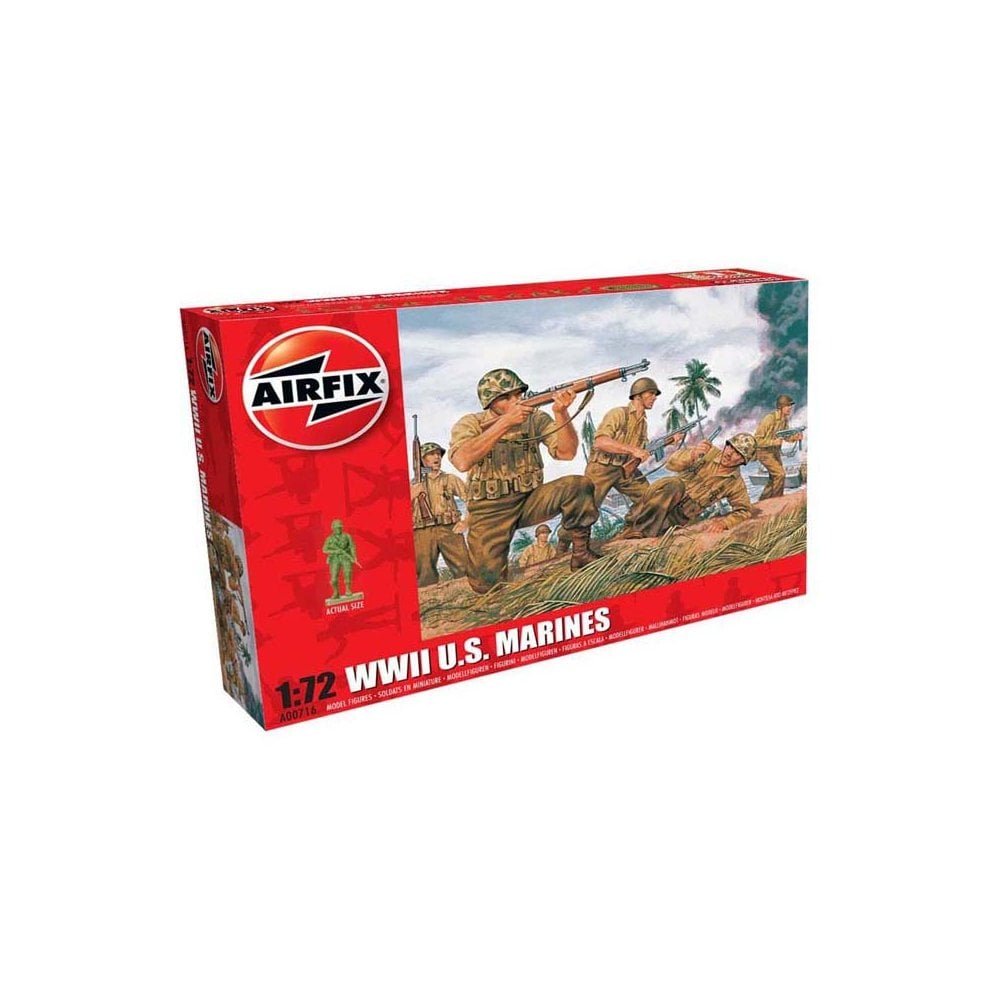 1/72 WWII US Marines Airfix A00716 1/72 WWII US Marines Airfix A00716