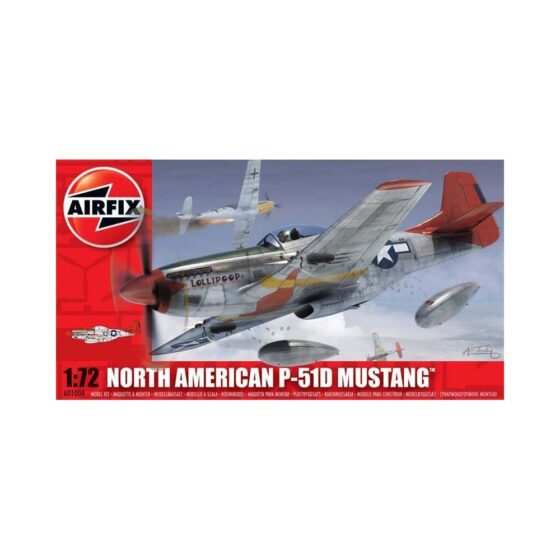 Airfix North American P-51D Mustang (1/72) A01004 Airfix North American P-51D Mustang (1/72) A01004