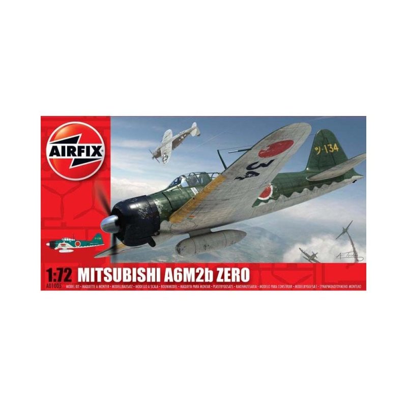 1/72 Mitsubishi Zero A6M2b Airfix A01005 1/72 Mitsubishi Zero A6M2b Airfix A01005