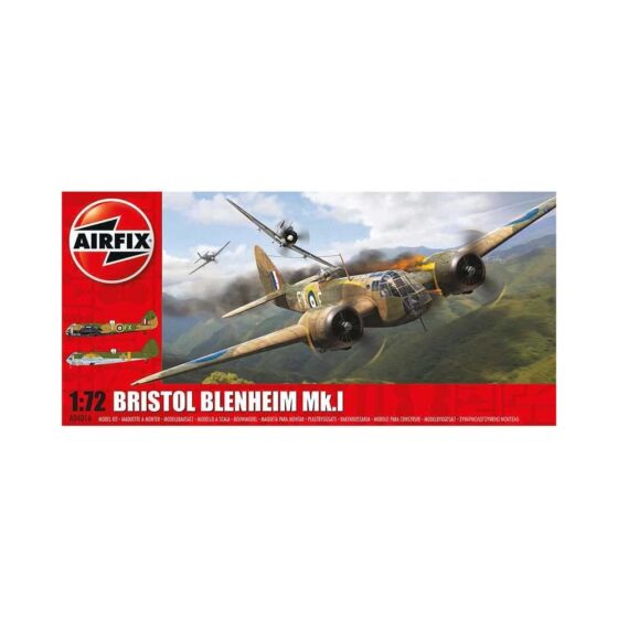 Airfix Bristol Blenheim MkI Bomber (1/72) A04016 Airfix Bristol Blenheim MkI Bomber (1/72) A04016