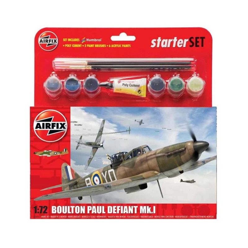 Airfix Boulton Paul Defiant Mk.1 Starter Set (1/72) A55213