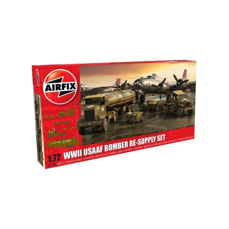 Airfix USAAF 8th Air Force Bomber Resupply Set (1/72) A06304