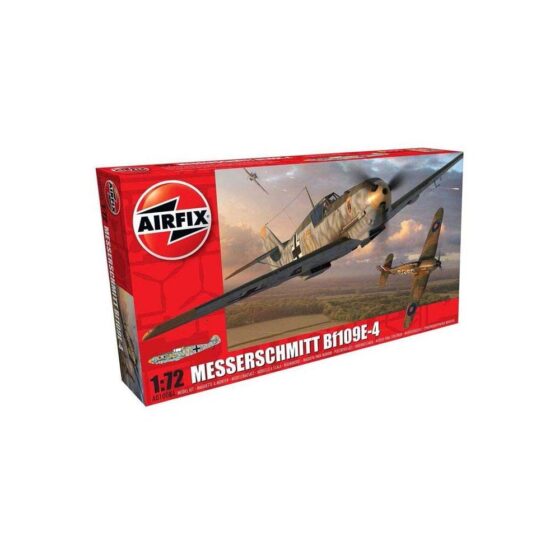 Airfix Messerschmitt Bf109E-4 (1/72) A01008A Airfix Messerschmitt Bf109E-4 (1/72) A01008A