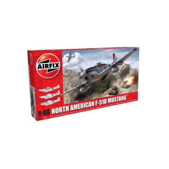 Airfix North American F51D Mustang (1/48) A05136 Airfix North American F51D Mustang (1/48) A05136