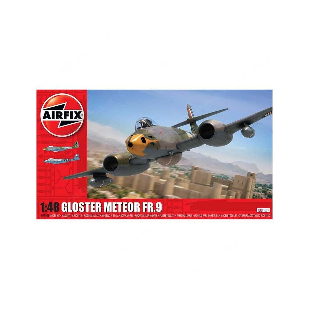 AIRFIX A09188 Gloster Meteor FR.9 Jet Aircraft Model Kit 1/48 NEW