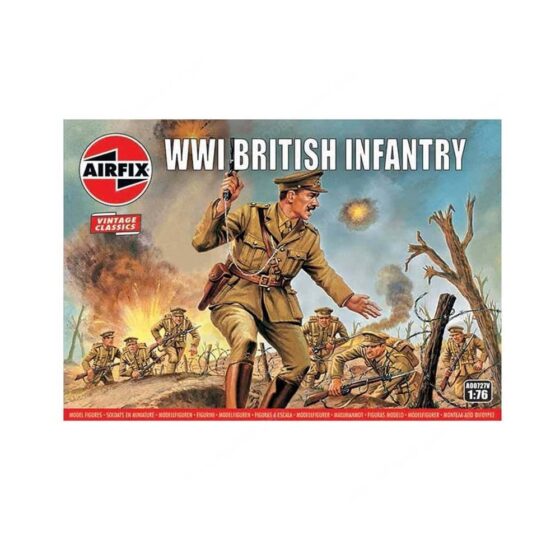 Airfix WWI British Infantry (1/76) A00727V Airfix WWI British Infantry (1/76) A00727V