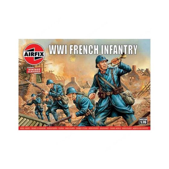 Airfix WWI French Infantry (1/76) A00728V Airfix WWI French Infantry (1/76) A00728V