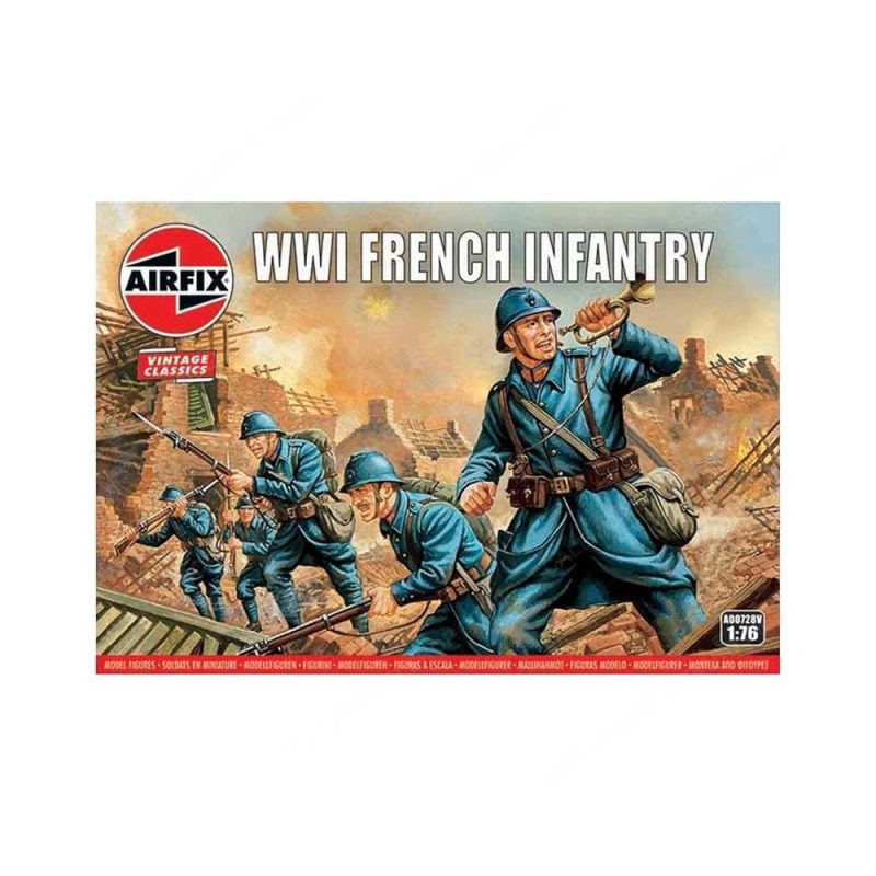 Airfix WWI French Infantry (1/76) A00728V