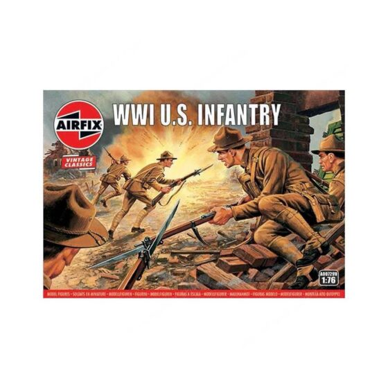Airfix WWI U.S. Infantry (1/76) A00729V Airfix WWI U.S. Infantry (1/76) A00729V