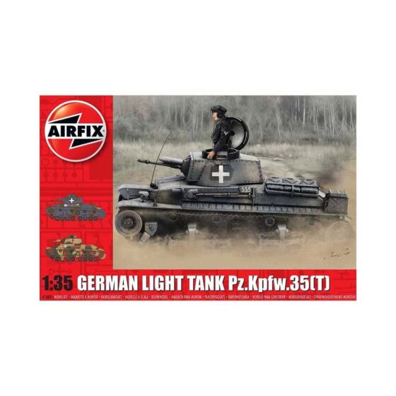 Airfix German Light Tank Pz.Kpfw.35(t) (1/35) A1362 Airfix German Light Tank Pz.Kpfw.35(t) (1/35) A1362