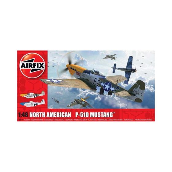 Airfix North American P-51D Mustang (1/48) A05138 Airfix North American P-51D Mustang (1/48) A05138