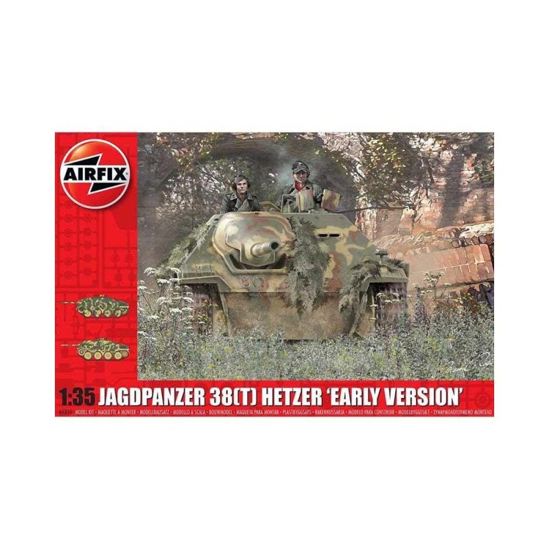 Airfix JagdPanzer 38t Hetzer Early Version (1/35) A1355