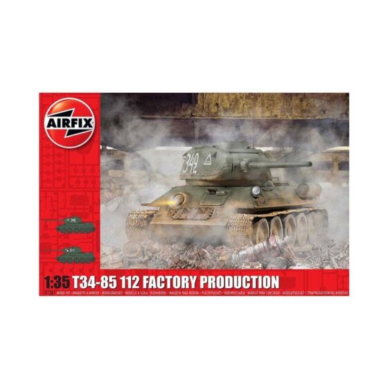 Airfix T34/85, 112 Factory Production (1/35) A1361 Airfix T34/85, 112 Factory Production (1/35) A1361