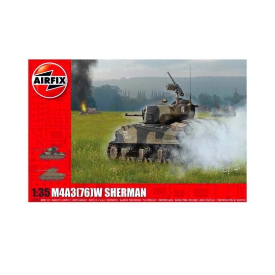 Airfix M4A3(76)W, Battle of the Bulge (1/35) A1365 Airfix M4A3(76)W, Battle of the Bulge (1/35) A1365