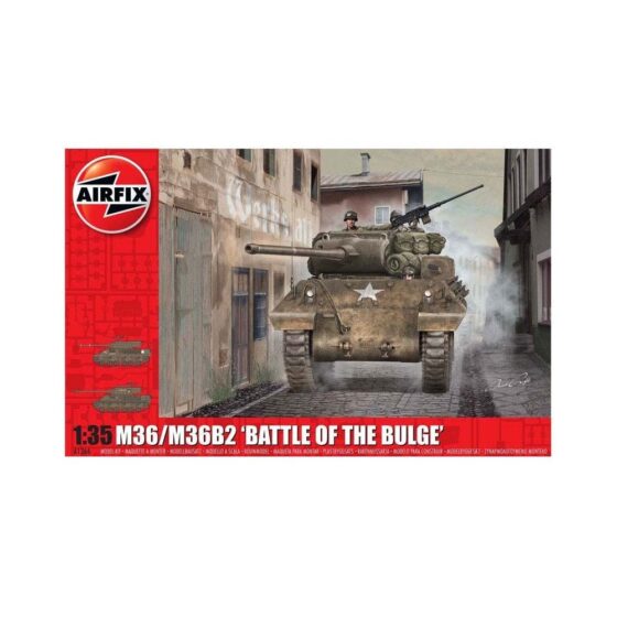 Airfix M36/M36B2, Battle of the Bulge (1/35) A1366 Airfix M36/M36B2, Battle of the Bulge (1/35) A1366