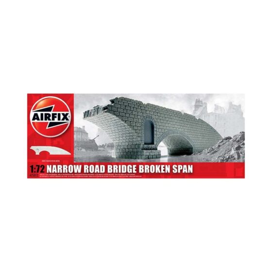 Airfix Narrow Road Bridge Broken Span (1/72) A75012 Airfix Narrow Road Bridge Broken Span (1/72) A75012