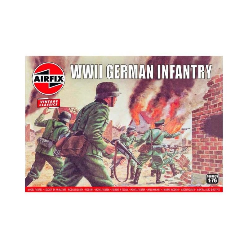 Airfix WWII German Infantry (1/76) A00705V