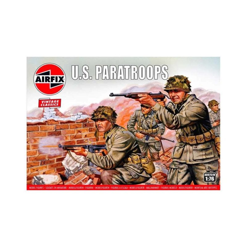 Airfix WWII US Paratroops (1/76) A00751V