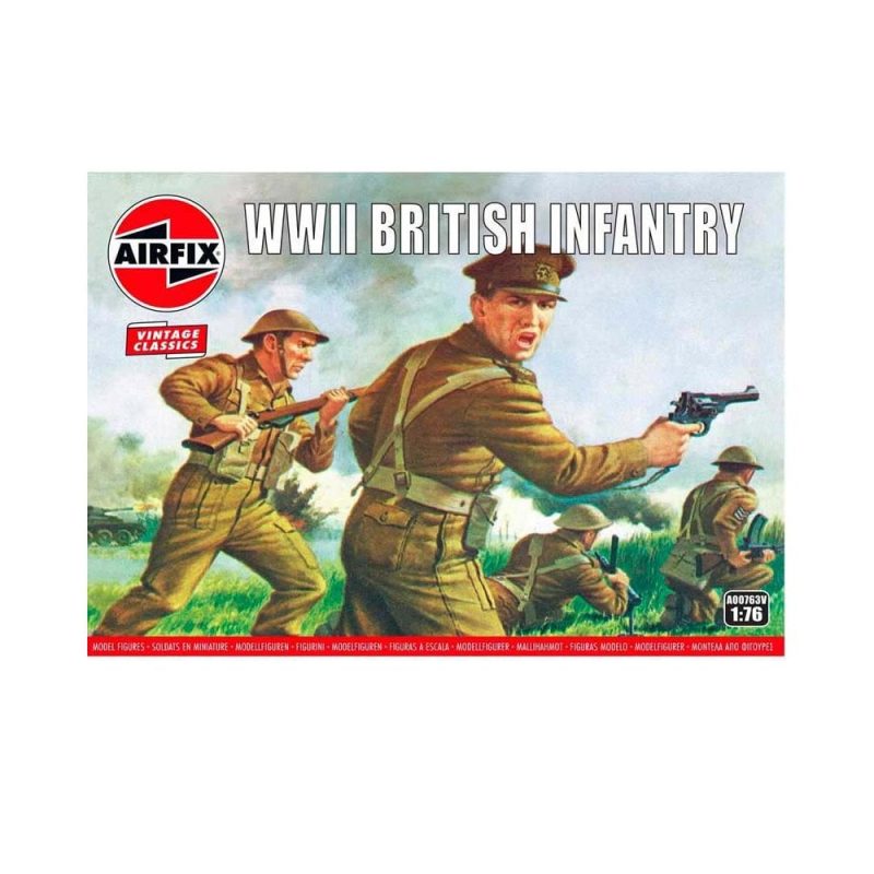 Airfix WWII British Infantry N. Europe (1/76) A00763V