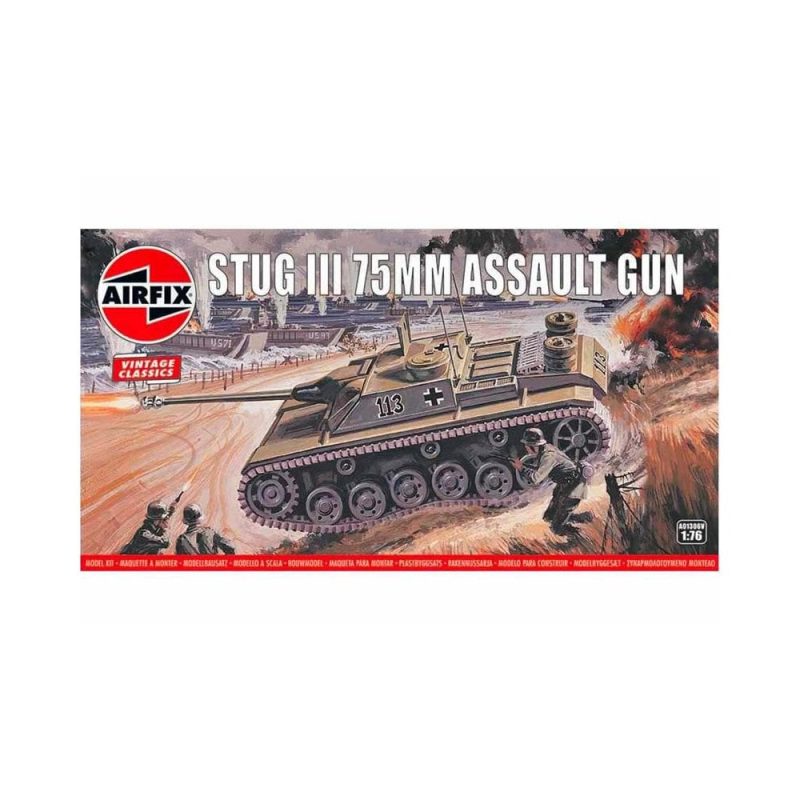 Airfix Stug III 75mm Assault Gun (1/76) A01306V
