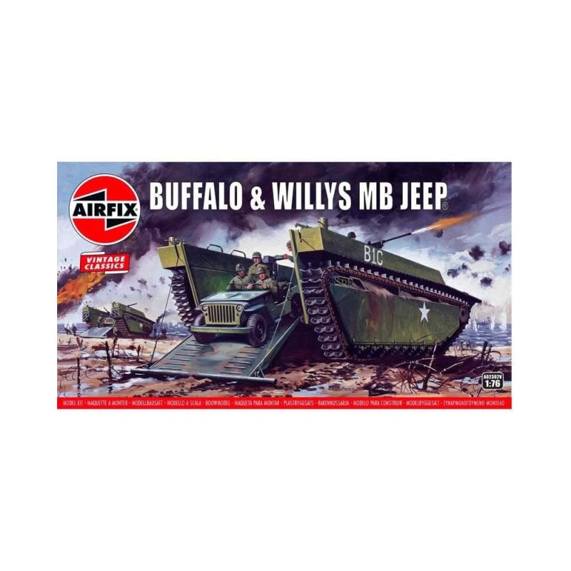 Airfix Buffalo Willys MB Jeep (1/76) A02302V