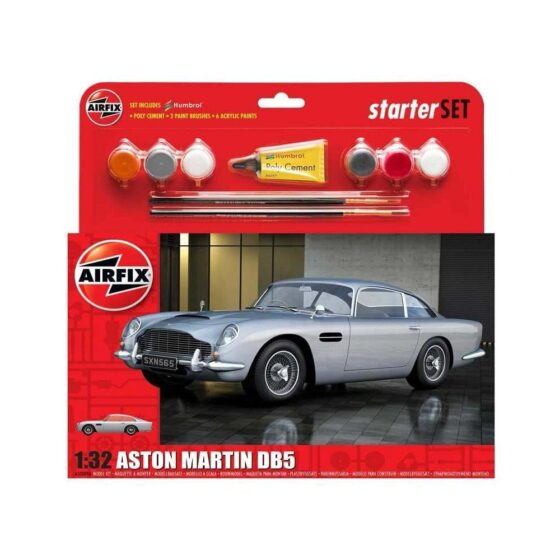 Airfix Medium Starter Set - Aston Martin DB5 (1/32) A50089B Airfix Medium Starter Set - Aston Martin DB5 (1/32) A50089B