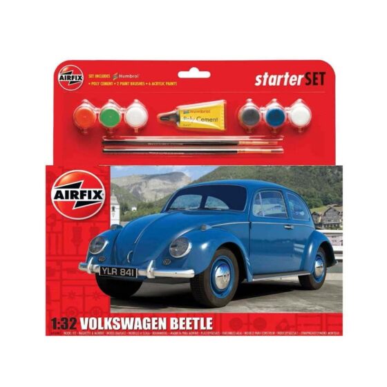 Airfix Medium Starter Set - VW Beetle (1/32) A55207 Airfix Medium Starter Set - VW Beetle (1/32) A55207