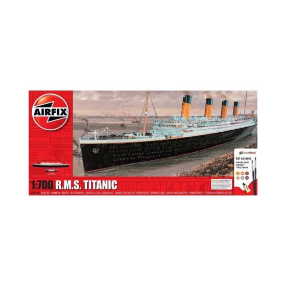 Airfix Medium Gift Set - R.M.S. Titanic (1/700) A50164A Airfix Medium Gift Set - R.M.S. Titanic (1/700) A50164A