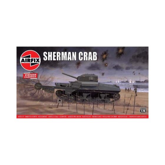 Airfix Sherman Crab (1/76) A02320V Airfix Sherman Crab (1/76) A02320V
