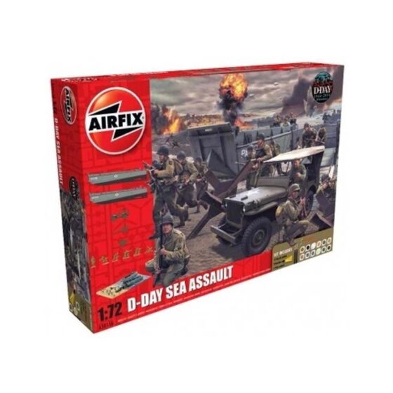 Airfix D-Day Sea Assault Set (1/72) A50156A Airfix D-Day Sea Assault Set (1/72) A50156A
