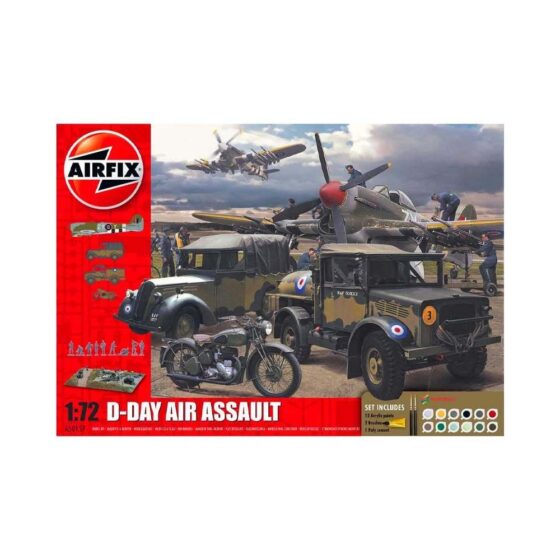Airfix D-Day Air Assault Set (1/76) A50157A Airfix D-Day Air Assault Set (1/76) A50157A