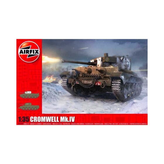 Airfix Cruiser Mk.VIII A27M Cromwell Mk.IV (1/35) A1373 Airfix Cruiser Mk.VIII A27M Cromwell Mk.IV (1/35) A1373