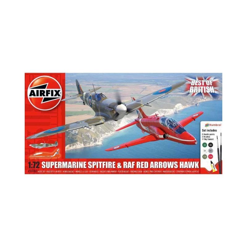 Airfix Best of British Spitfire and Hawk (1/72) A50187
